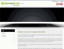 Tablet Screenshot of anemoi.es